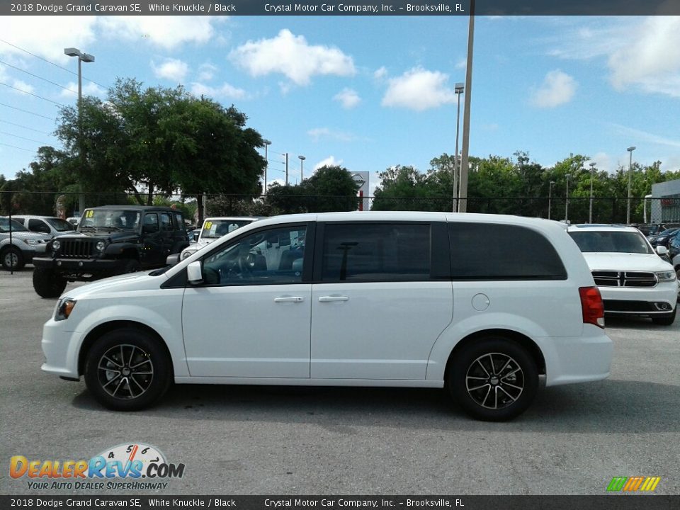 2018 Dodge Grand Caravan SE White Knuckle / Black Photo #2