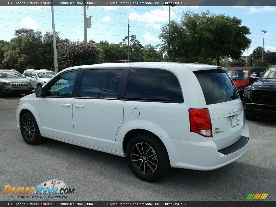 2018 Dodge Grand Caravan SE White Knuckle / Black Photo #3