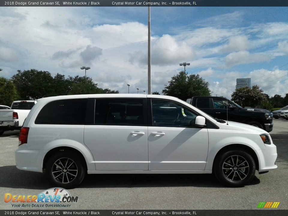 2018 Dodge Grand Caravan SE White Knuckle / Black Photo #6