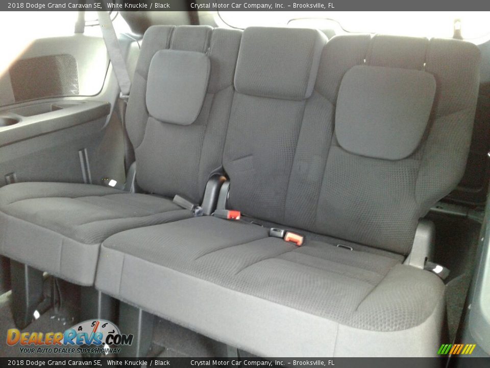 2018 Dodge Grand Caravan SE White Knuckle / Black Photo #11