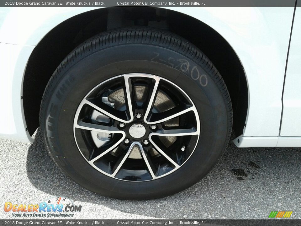 2018 Dodge Grand Caravan SE White Knuckle / Black Photo #20