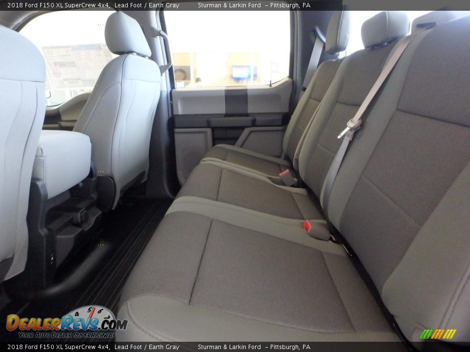 2018 Ford F150 XL SuperCrew 4x4 Lead Foot / Earth Gray Photo #7