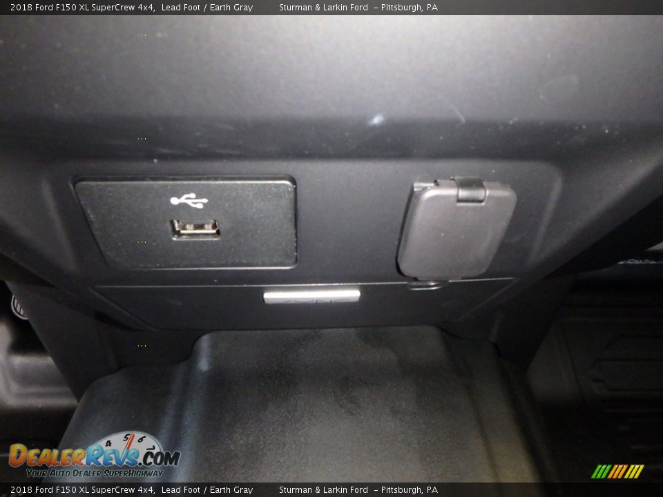 2018 Ford F150 XL SuperCrew 4x4 Lead Foot / Earth Gray Photo #13