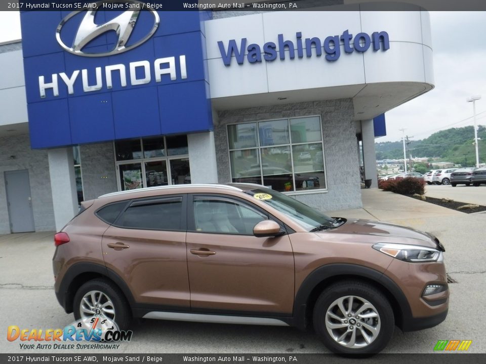 2017 Hyundai Tucson SE AWD Mojave Sand / Beige Photo #2