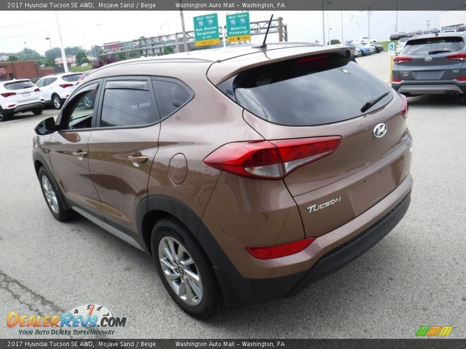 2017 Hyundai Tucson SE AWD Mojave Sand / Beige Photo #8