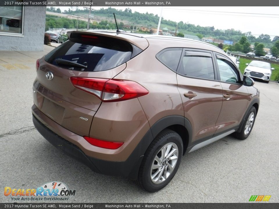 2017 Hyundai Tucson SE AWD Mojave Sand / Beige Photo #10