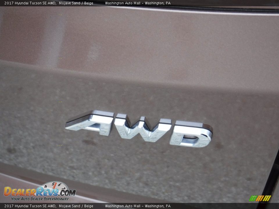 2017 Hyundai Tucson SE AWD Mojave Sand / Beige Photo #11
