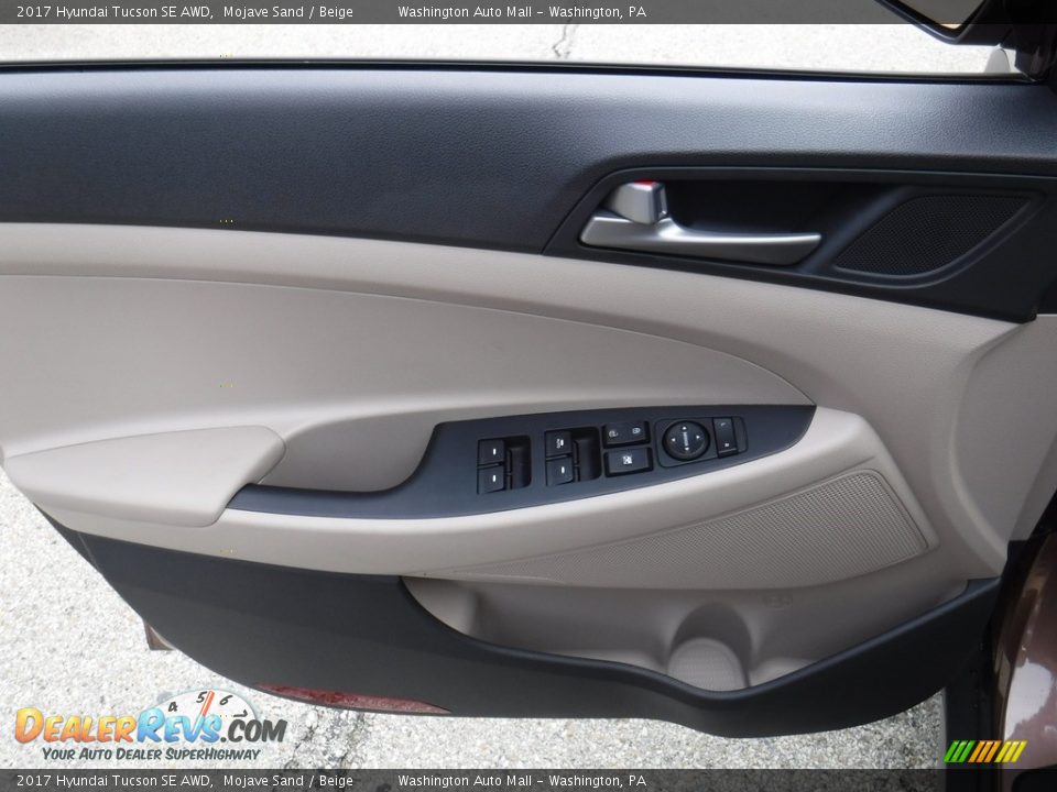 2017 Hyundai Tucson SE AWD Mojave Sand / Beige Photo #12