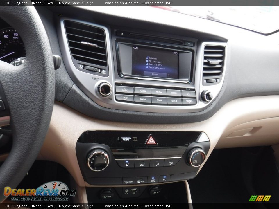 2017 Hyundai Tucson SE AWD Mojave Sand / Beige Photo #18
