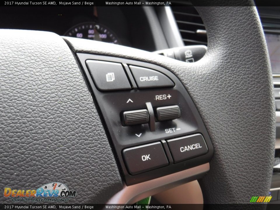 2017 Hyundai Tucson SE AWD Mojave Sand / Beige Photo #21