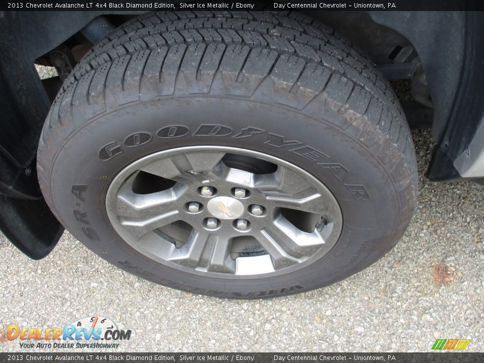 2013 Chevrolet Avalanche LT 4x4 Black Diamond Edition Silver Ice Metallic / Ebony Photo #18