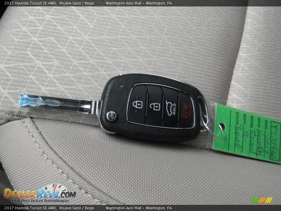 2017 Hyundai Tucson SE AWD Mojave Sand / Beige Photo #25