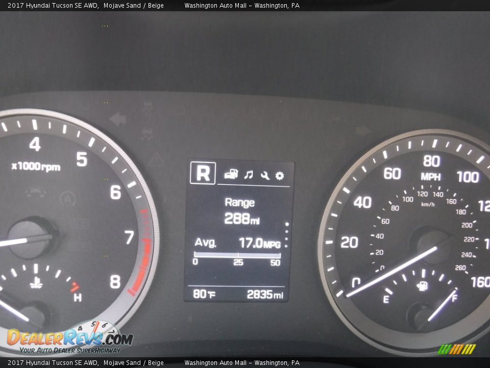 2017 Hyundai Tucson SE AWD Mojave Sand / Beige Photo #28