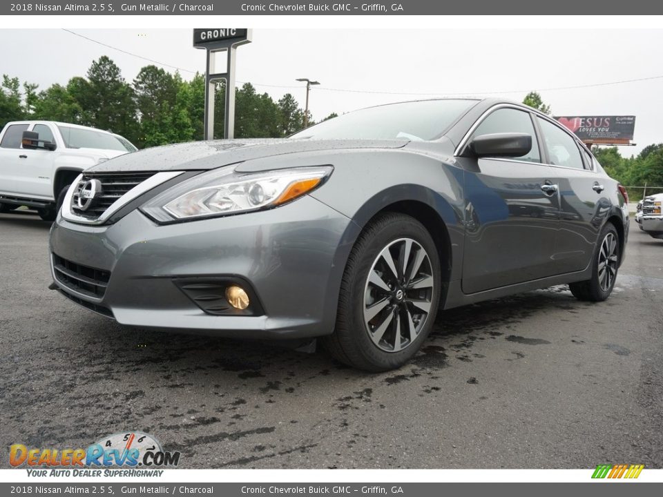 2018 Nissan Altima 2.5 S Gun Metallic / Charcoal Photo #3