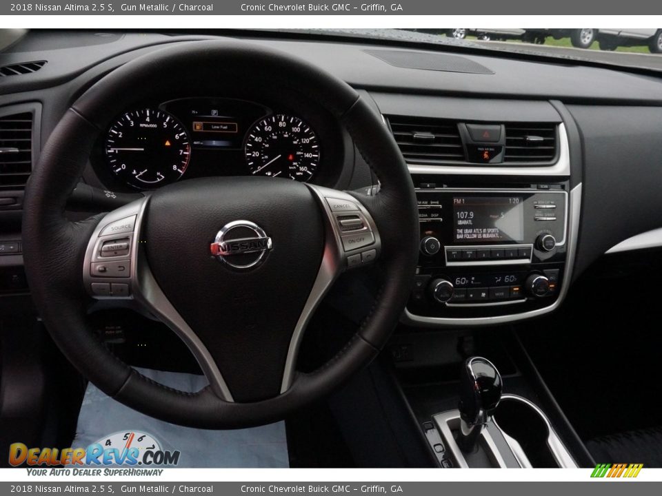 2018 Nissan Altima 2.5 S Gun Metallic / Charcoal Photo #5