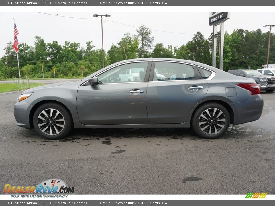 2018 Nissan Altima 2.5 S Gun Metallic / Charcoal Photo #6