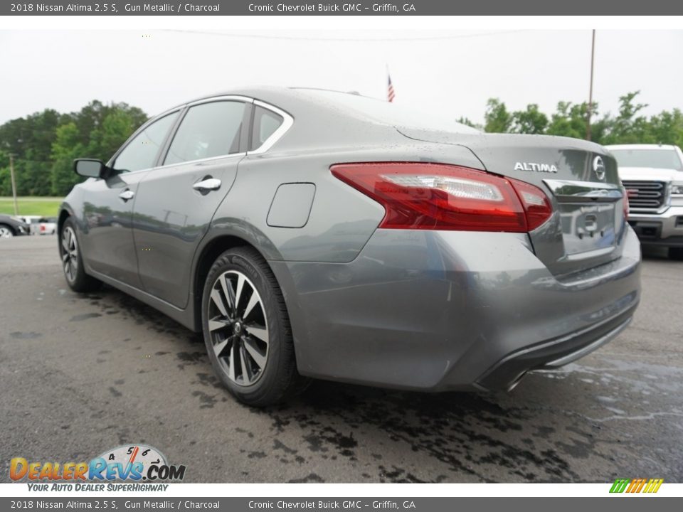 2018 Nissan Altima 2.5 S Gun Metallic / Charcoal Photo #7