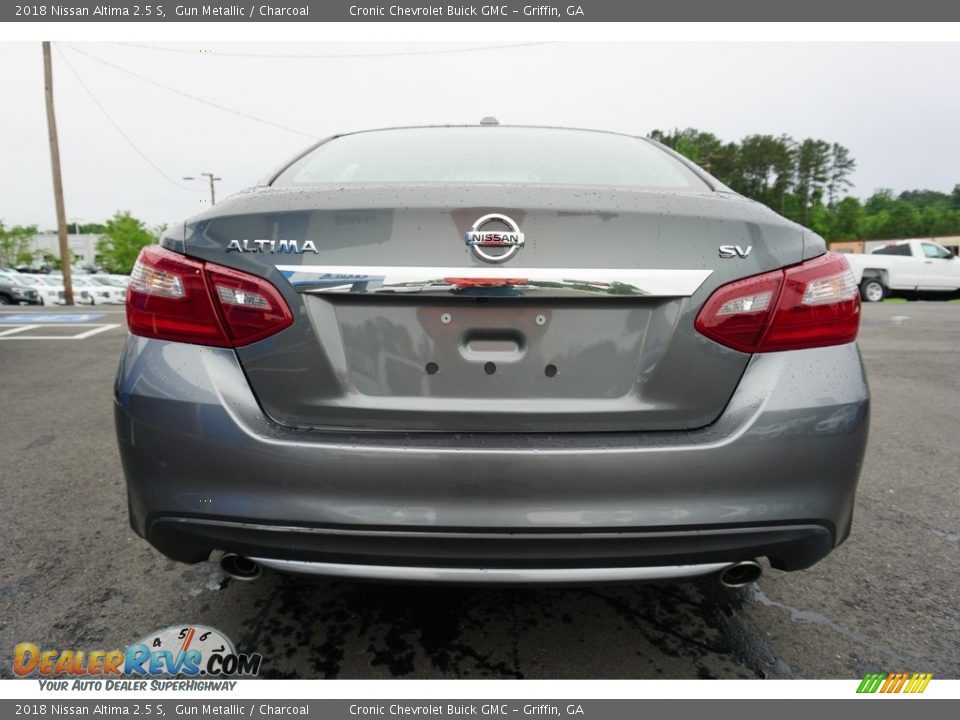 2018 Nissan Altima 2.5 S Gun Metallic / Charcoal Photo #8