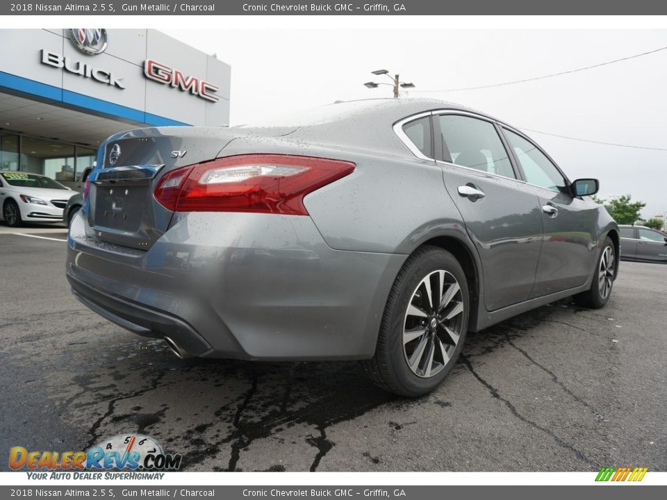2018 Nissan Altima 2.5 S Gun Metallic / Charcoal Photo #9