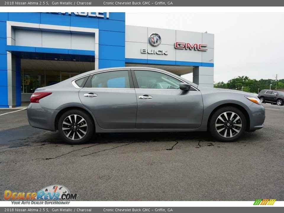 2018 Nissan Altima 2.5 S Gun Metallic / Charcoal Photo #10