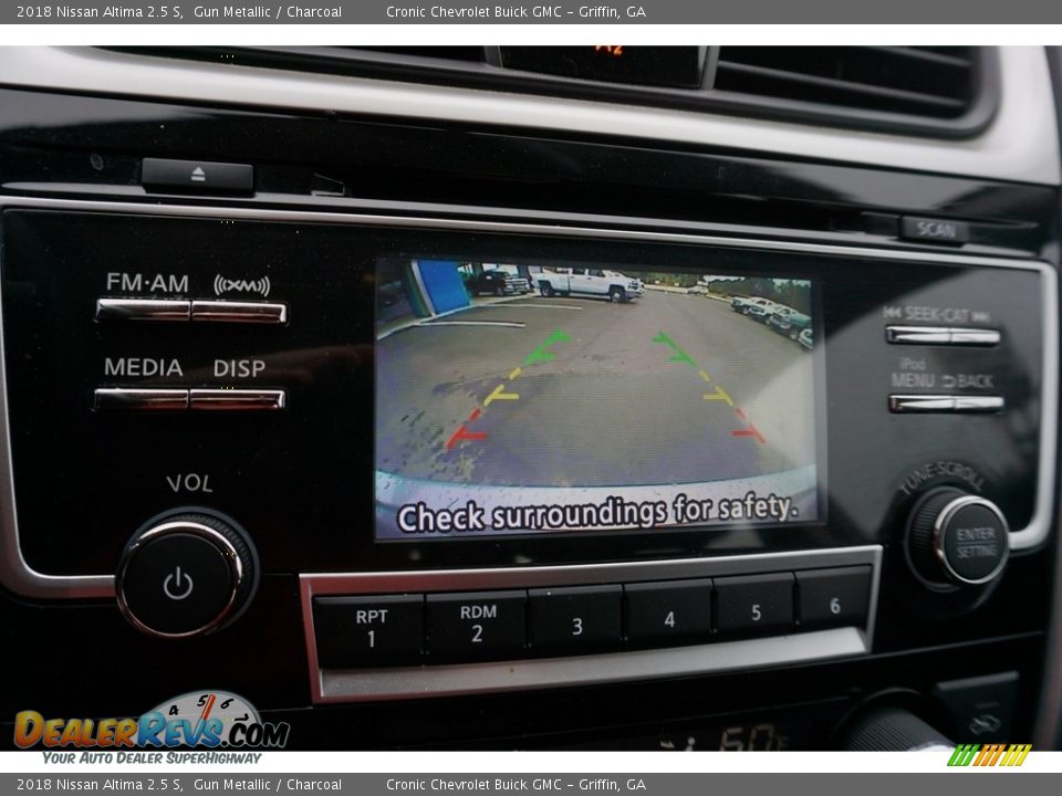 2018 Nissan Altima 2.5 S Gun Metallic / Charcoal Photo #14