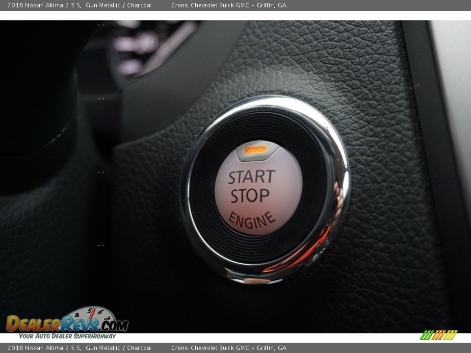 2018 Nissan Altima 2.5 S Gun Metallic / Charcoal Photo #15