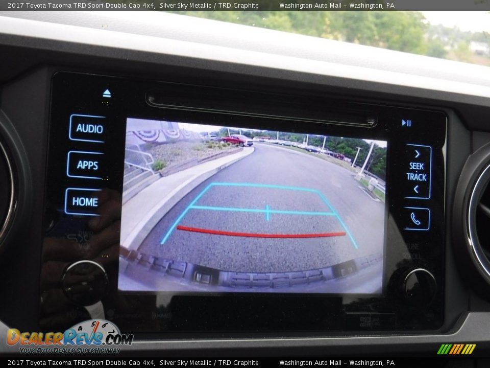 2017 Toyota Tacoma TRD Sport Double Cab 4x4 Silver Sky Metallic / TRD Graphite Photo #19