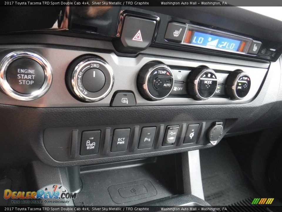 2017 Toyota Tacoma TRD Sport Double Cab 4x4 Silver Sky Metallic / TRD Graphite Photo #20