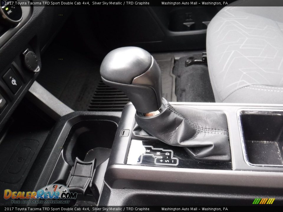 2017 Toyota Tacoma TRD Sport Double Cab 4x4 Silver Sky Metallic / TRD Graphite Photo #21
