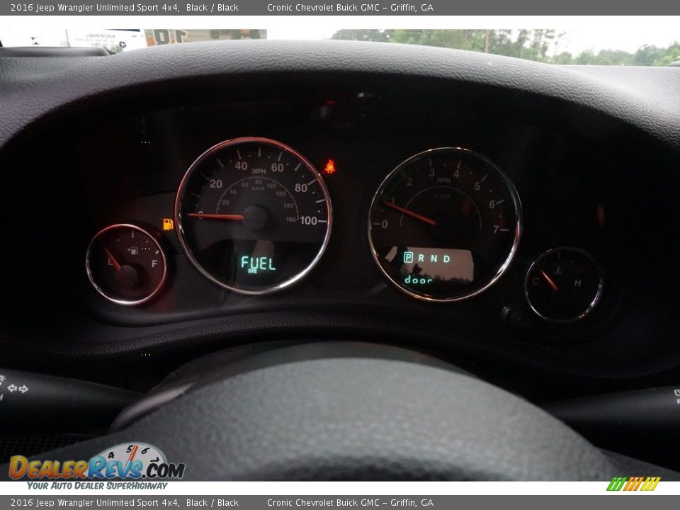 2016 Jeep Wrangler Unlimited Sport 4x4 Black / Black Photo #6