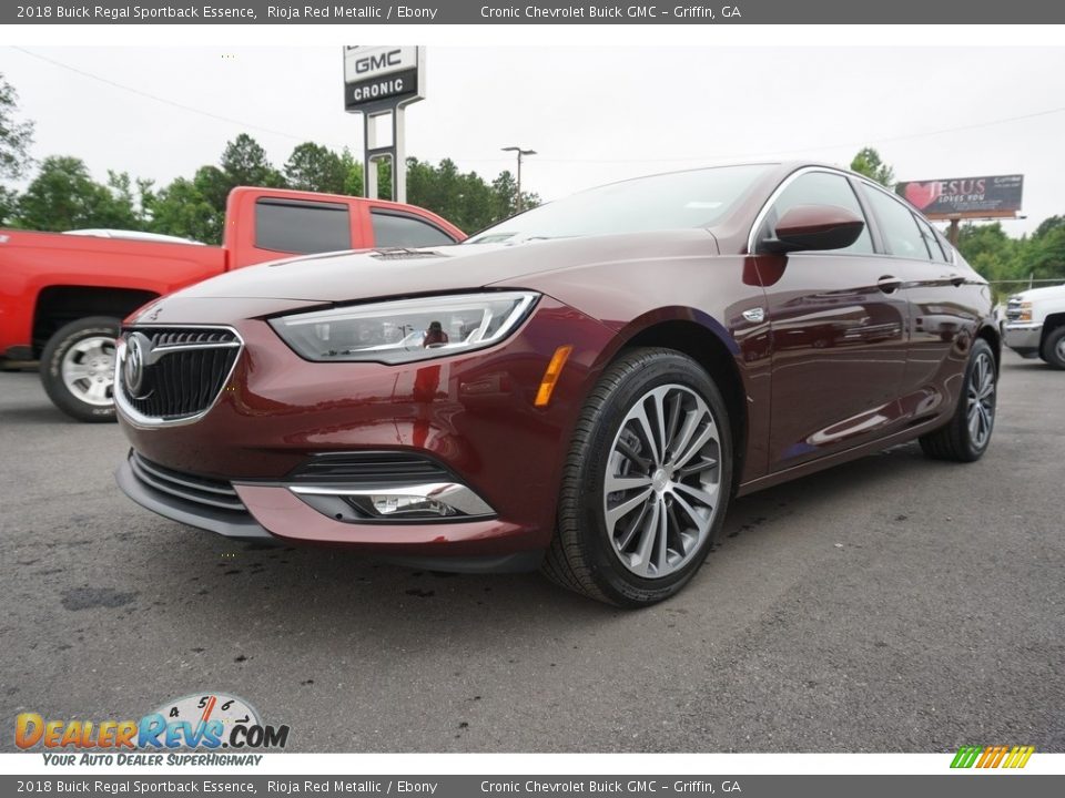 2018 Buick Regal Sportback Essence Rioja Red Metallic / Ebony Photo #3