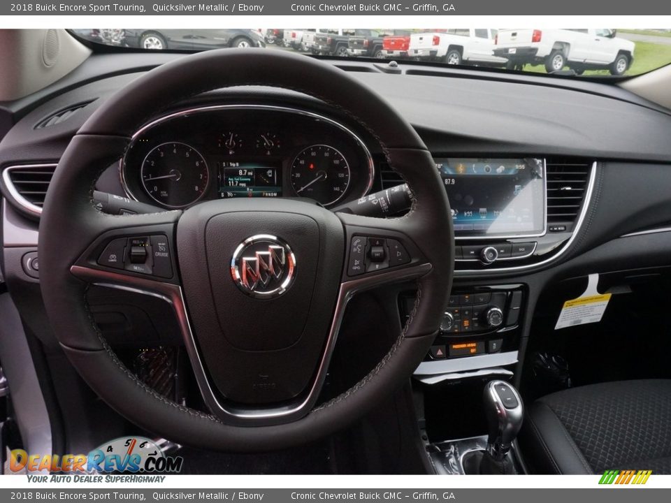 2018 Buick Encore Sport Touring Quicksilver Metallic / Ebony Photo #4