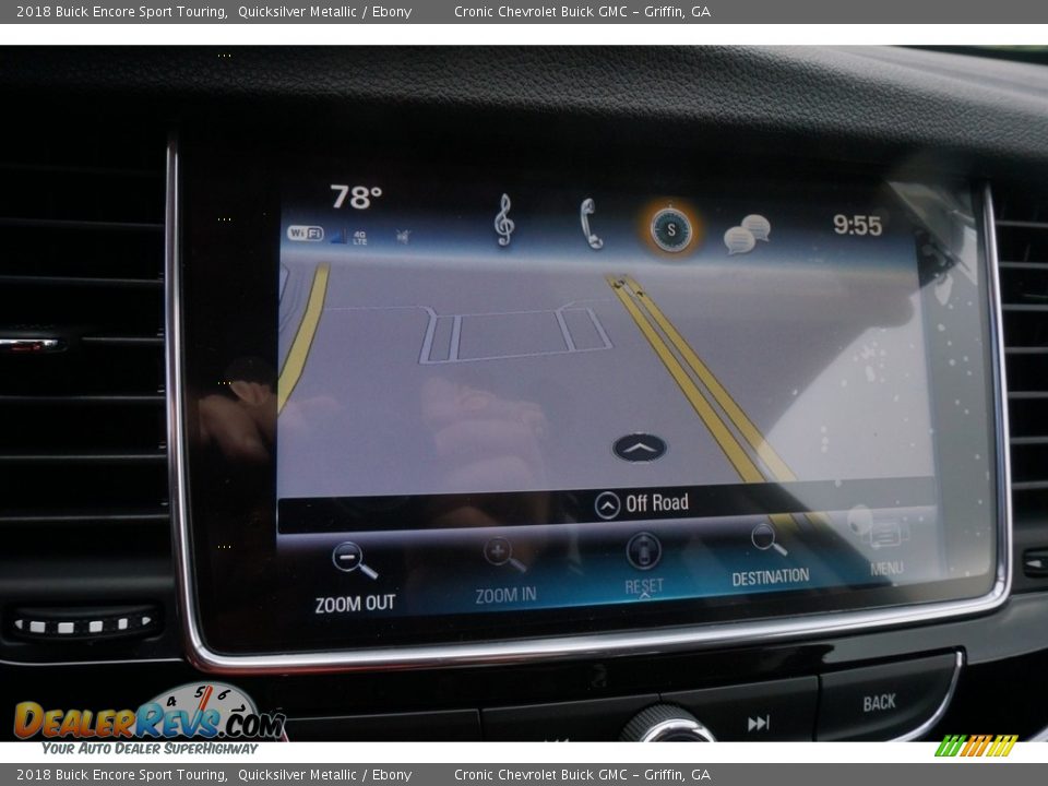 2018 Buick Encore Sport Touring Quicksilver Metallic / Ebony Photo #5