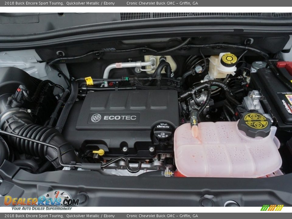 2018 Buick Encore Sport Touring Quicksilver Metallic / Ebony Photo #8