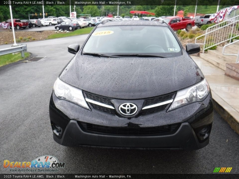 2015 Toyota RAV4 LE AWD Black / Black Photo #3