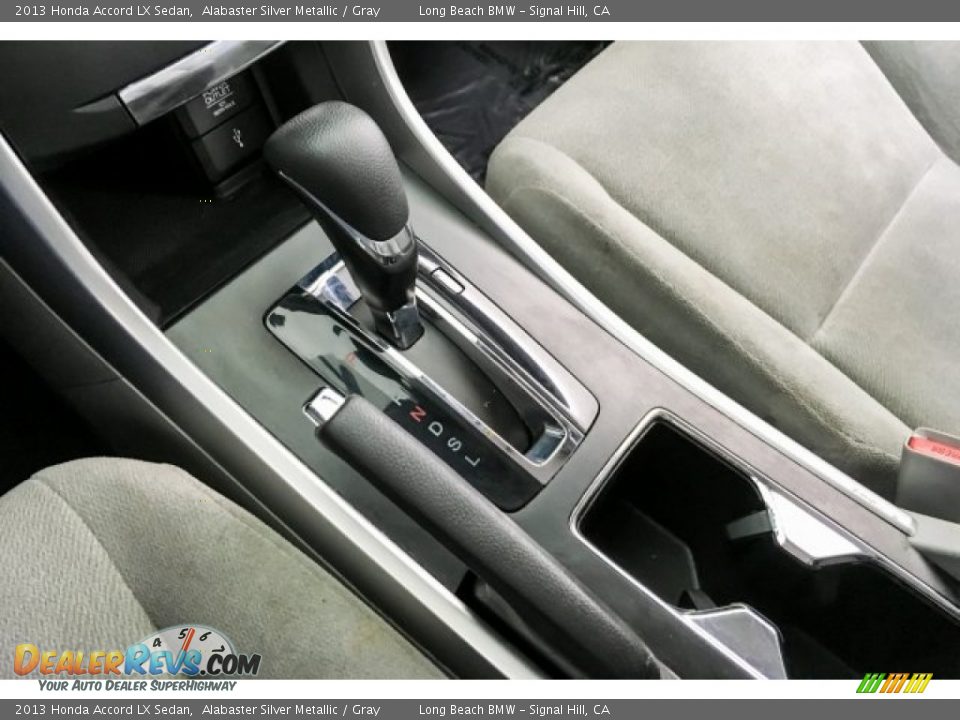 2013 Honda Accord LX Sedan Alabaster Silver Metallic / Gray Photo #19