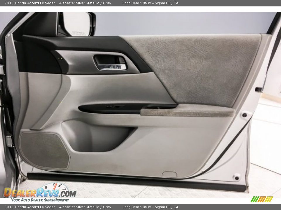2013 Honda Accord LX Sedan Alabaster Silver Metallic / Gray Photo #26