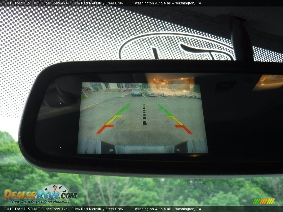 2013 Ford F150 XLT SuperCrew 4x4 Ruby Red Metallic / Steel Gray Photo #19