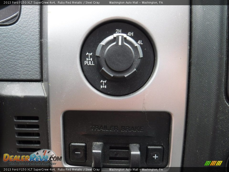 2013 Ford F150 XLT SuperCrew 4x4 Ruby Red Metallic / Steel Gray Photo #20