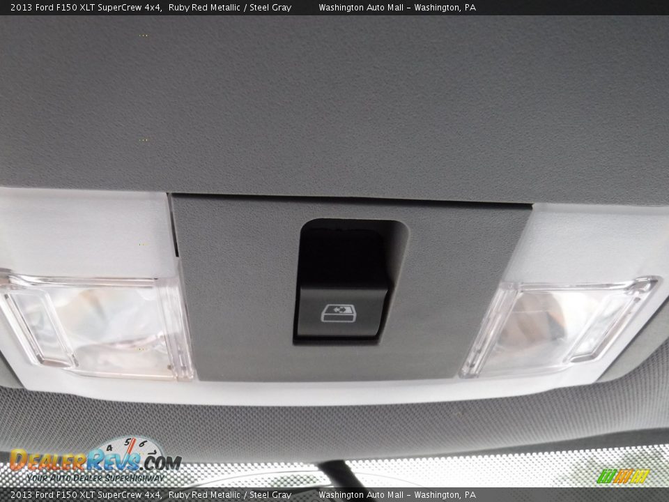2013 Ford F150 XLT SuperCrew 4x4 Ruby Red Metallic / Steel Gray Photo #23