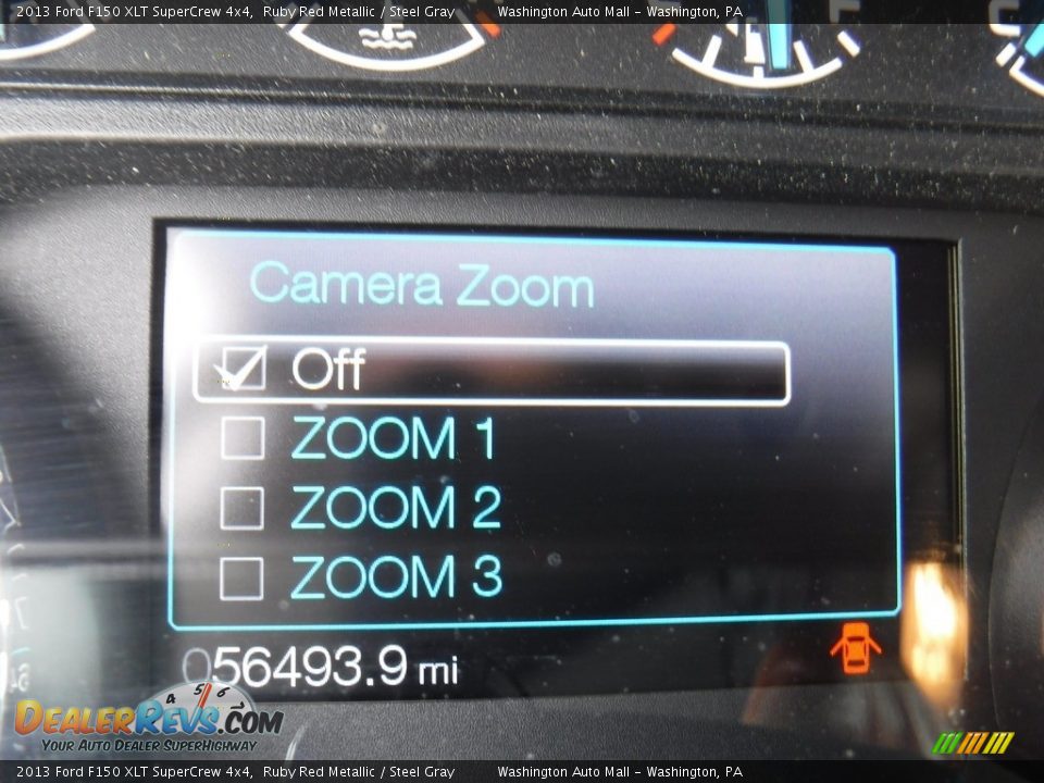 2013 Ford F150 XLT SuperCrew 4x4 Ruby Red Metallic / Steel Gray Photo #27