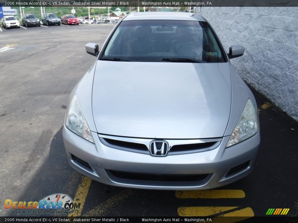 2006 Honda Accord EX-L V6 Sedan Alabaster Silver Metallic / Black Photo #5