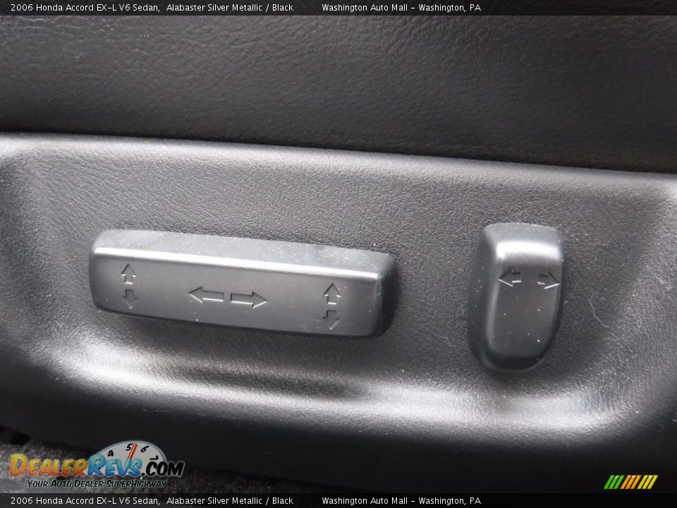 2006 Honda Accord EX-L V6 Sedan Alabaster Silver Metallic / Black Photo #14