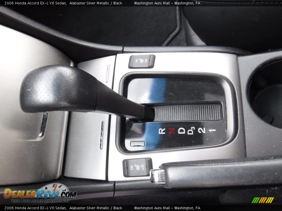 2006 Honda Accord EX-L V6 Sedan Alabaster Silver Metallic / Black Photo #18