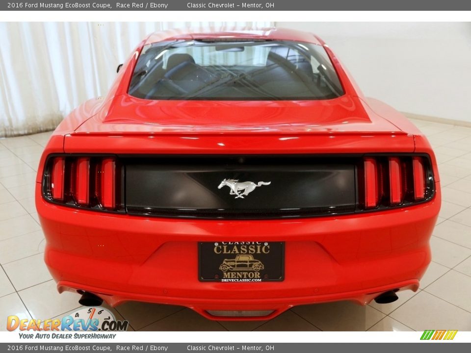 2016 Ford Mustang EcoBoost Coupe Race Red / Ebony Photo #19