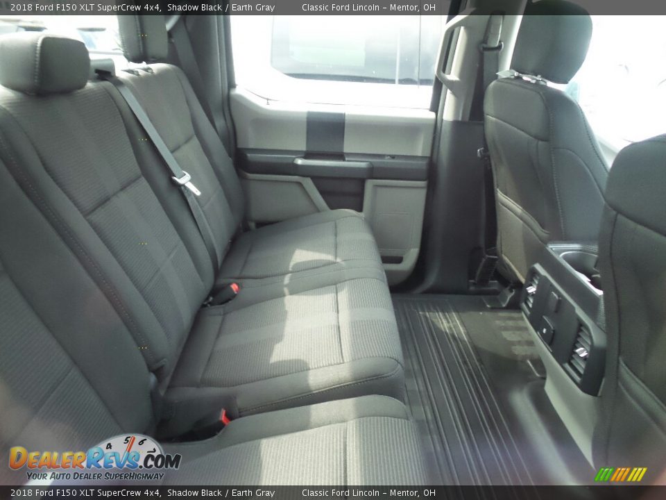2018 Ford F150 XLT SuperCrew 4x4 Shadow Black / Earth Gray Photo #5