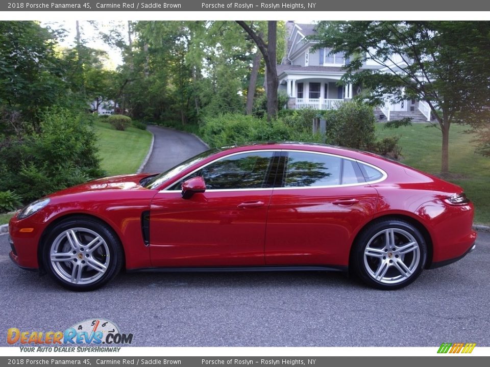 Carmine Red 2018 Porsche Panamera 4S Photo #3