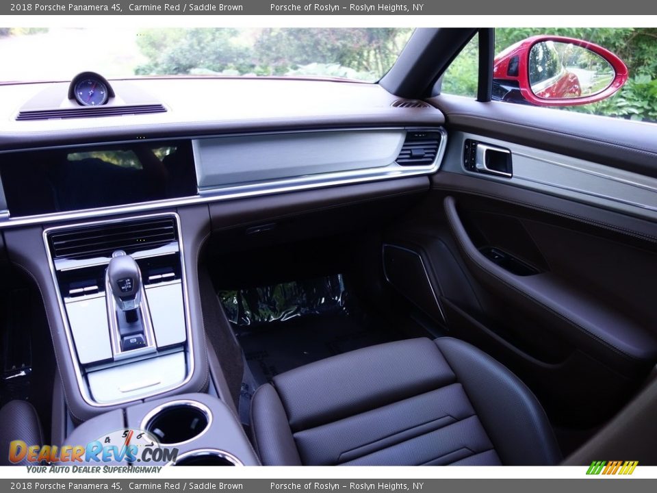 2018 Porsche Panamera 4S Carmine Red / Saddle Brown Photo #15