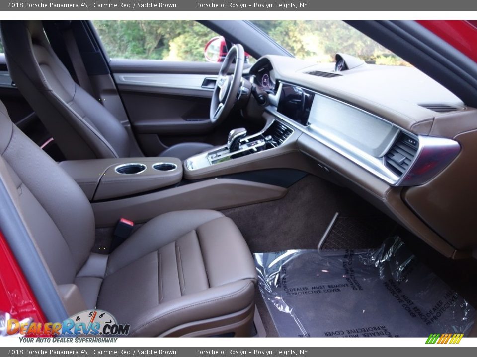 Front Seat of 2018 Porsche Panamera 4S Photo #18