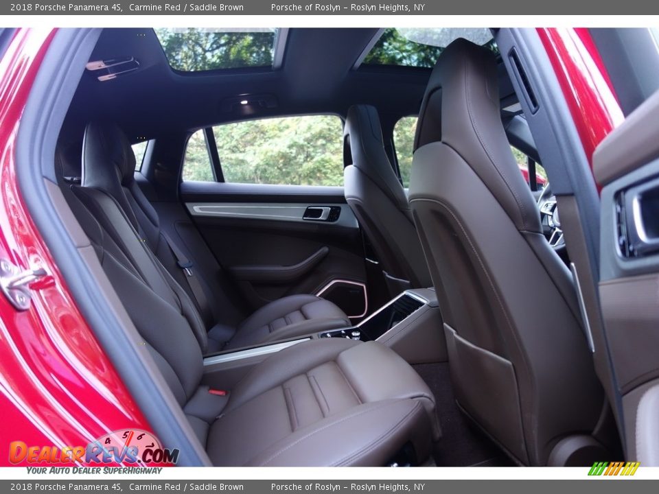 Rear Seat of 2018 Porsche Panamera 4S Photo #19